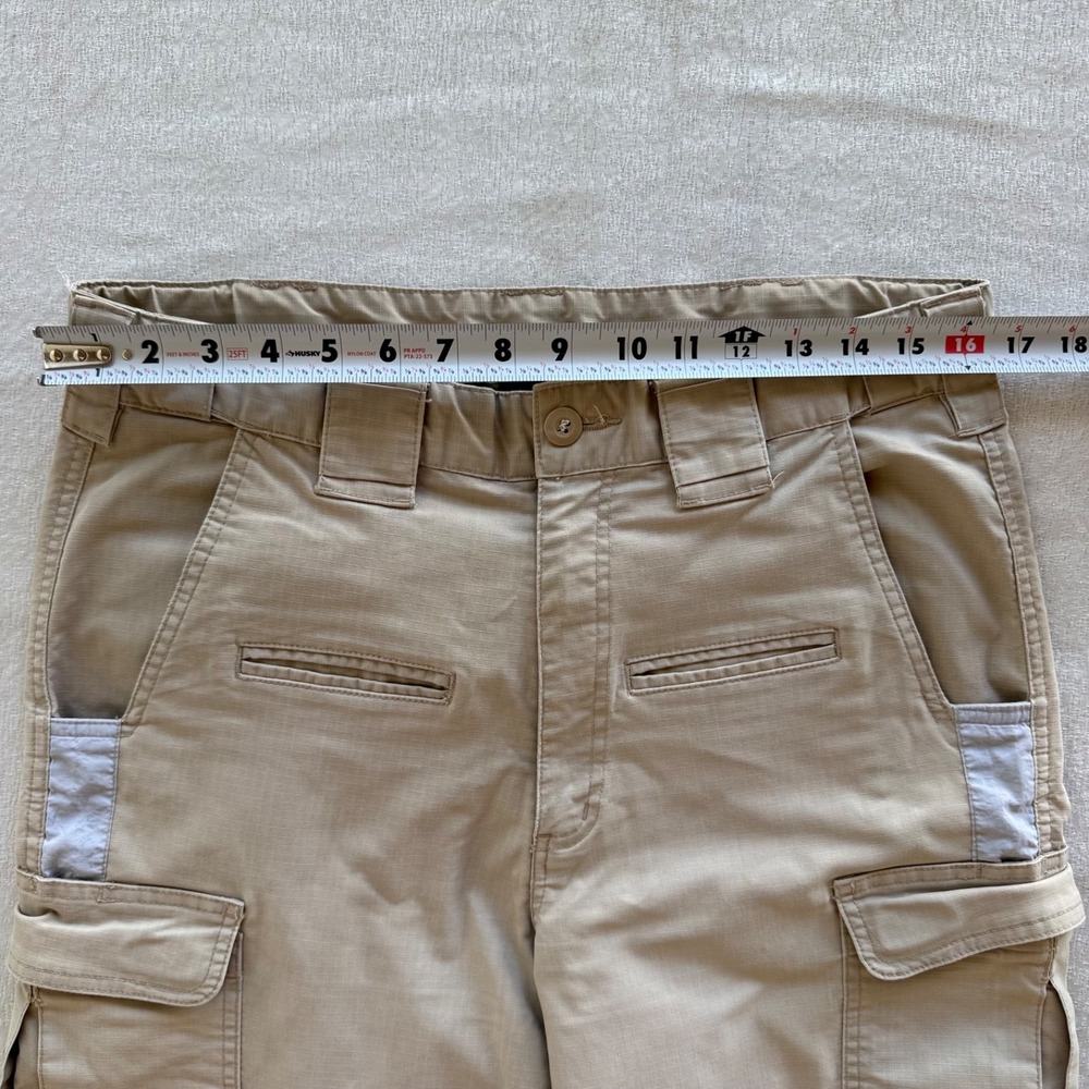Propper Kinetic Tactical Cargo Pants Men 32x30 Khaki Ripstop Utility Work - Picture 7 of 16